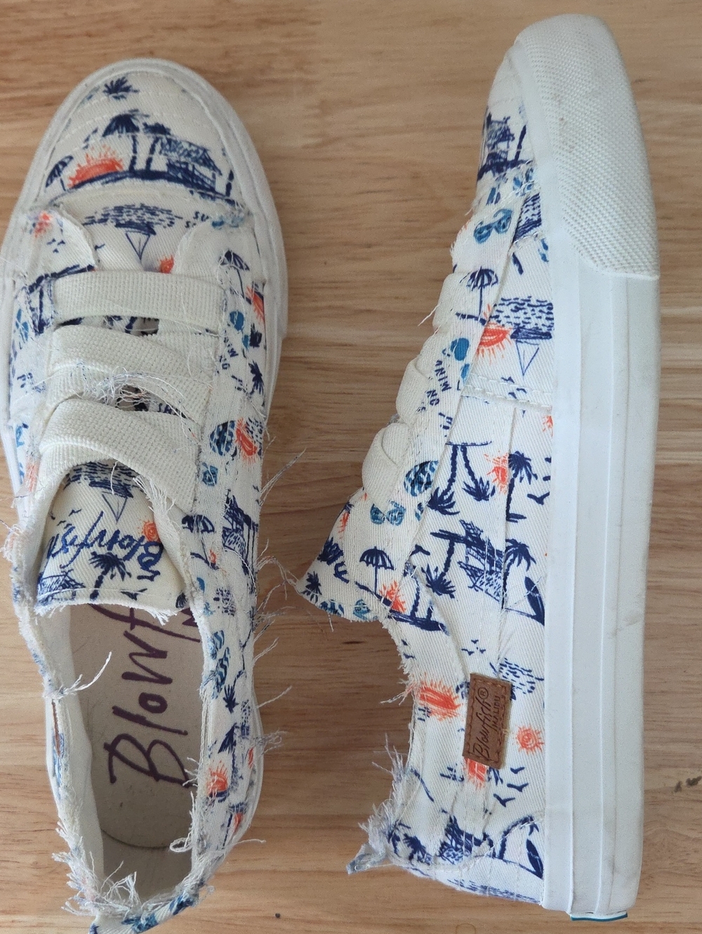 Blowfish Malibu Sunshine On My Mind Sneakers Womens 8